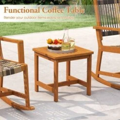 Tangkula 3 Pieces Rocking Bistro Set PE Rattan Front Porch Chairs W/ Coffee Table 12 Tangkula 3 Pieces Rocking Bistro Set PE Rattan Front Porch Chairs W/ Coffee Table -Tangkula Shop GUEST b0c5a060 8433 4dbe aada 2cb024f5c4f8
