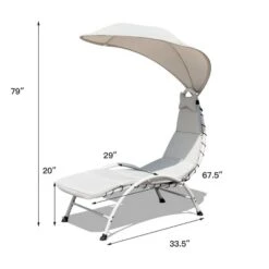 Tangkula Outdoor Canopy Swing Chaise Lounge with Ergonomic Cushion 19 Tangkula Outdoor Canopy Swing Chaise Lounge with Ergonomic Cushion -Tangkula Shop GUEST b34299f8 f6e1 4bc5 b988 b5ddd18f9c14
