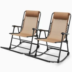 Tangkula 2-Piece Patio Folding Rocking Chair Set - Portable Outdoor Lounge Rocker 23 Tangkula 2-Piece Patio Folding Rocking Chair Set - Portable Outdoor Lounge Rocker -Tangkula Shop GUEST b34f720f ab4f 467f 872f b1ee0288d502