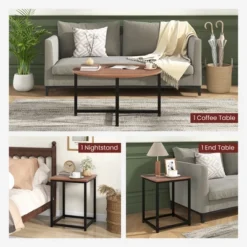 Tangkula Round Nesting Table Set Of 3 Modern / Farmhouse Coffee Table W/2 End Tables 14 Tangkula Round Nesting Table Set Of 3 Modern / Farmhouse Coffee Table W/2 End Tables -Tangkula Shop GUEST b60af2d2 3fa2 49d5 8bba 3c95341b5a6f