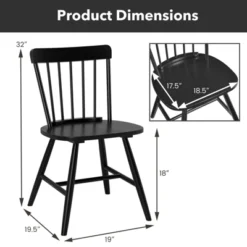 Tangkula Dining Chairs Set Of 4 Farmhouse Kitchen Chair W/ Rubber Wood Frame Wide Seat 18 Tangkula Dining Chairs Set Of 4 Farmhouse Kitchen Chair W/ Rubber Wood Frame Wide Seat -Tangkula Shop GUEST bcd71c2c fbe9 4640 be7c 421b11e3a883