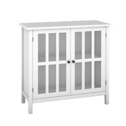 Tangkula Storage Sideboard Glass Door Accent And Display Cabinet White/Brown 10 Tangkula Storage Sideboard Glass Door Accent And Display Cabinet White/Brown -Tangkula Shop GUEST bd67af47 47d4 488d b213 fec7124113b1