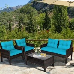 Tangkula 8PCS Rattan Patio Conversation Set Outdoor Furniture Set Cushioned -Tangkula Shop GUEST c0d0d0ac 9ae2 4d6d 8cf3 34dc352d4ec6