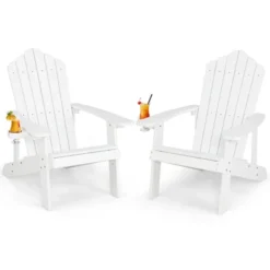 Tangkula 2PCS Adirondack Chair HIPS Adirondack Chair W/Cup Holder Realistic Wood Grain Weather Resistant Outdoor Chair For 380 LBS Weight Capacity Black/Navy/White/Teak/Dark Green/Red/Light Grey/Yellow 30 Tangkula 2PCS Adirondack Chair HIPS Adirondack Chair W/Cup Holder Realistic Wood Grain Weather Resistant Outdoor Chair For 380 LBS Weight Capacity Black/Navy/White/Teak/Dark Green/Red/Light Grey/Yellow -Tangkula Shop GUEST c4bc492d 4a93 4b5e b0c2 678264a0dded
