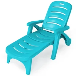 Tangkula Outdoor Chaise Lounge Chair 5-Position Folding Recliner For Beach Poolside Backyard -Tangkula Shop GUEST c68f4b68 08c5 4ef9 8ca0 008761141482