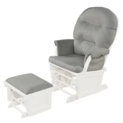 Tangkula Ergonomic Rocking Chair Baby Nursery Chair Glider With Ottoman 22 Tangkula Ergonomic Rocking Chair Baby Nursery Chair Glider With Ottoman -Tangkula Shop GUEST c781b435 d1e7 47f4 9472 3f2ce4a63546