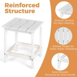 Tangkula 15" Outdoor Square Side Table, Solid Fir Wood Patio End Table 9 Tangkula 15" Outdoor Square Side Table, Solid Fir Wood Patio End Table -Tangkula Shop GUEST c8edcb3f 3c03 430b 936c 4d9fcbd1a900