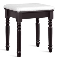 Tangkula 7 Drawers Tri-Folding Vanity Mirror Makeup Dressing Table Set W/ Necklace Hook -Tangkula Shop GUEST ccdcc9da 1ef3 4e1b b43c 4b741d300c6f