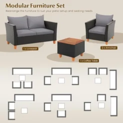 Tangkula 4-Piece Outdoor Wicker Conversation Set with Storage Coffee Table 15 Tangkula 4-Piece Outdoor Wicker Conversation Set with Storage Coffee Table -Tangkula Shop GUEST d13b3db7 9065 4fec a2d6 36f4d5d6e1e4