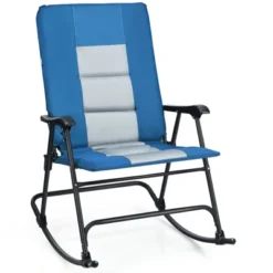 Tangkula Foldable Rocking Chair Enlarged Rocker Chair With Cotton Clip Blue/Red 7 Tangkula Foldable Rocking Chair Enlarged Rocker Chair With Cotton Clip Blue/Red -Tangkula Shop GUEST d13bb9ad 4759 4071 856d 2a9a1b2d564a