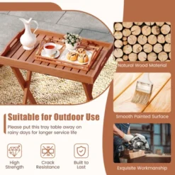 Tangkula Solid Wood Patio Tray Table with Removable Serving Top -Tangkula Shop GUEST d3e60bff 9558 49f8 9189 51817efd13c4 1