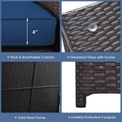 Tangkula 8-Piece Outdoor Rattan Sectional Conversation Sofa Set with Storage Box -Tangkula Shop GUEST d59982e6 7163 41c5 8021 1e66b3189b65