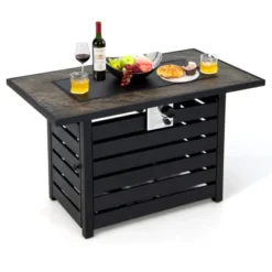 Tangkula 6-Piece Outdoor Sectional Sofa & 60,000 BTU Fire Pit Table Set 22 Tangkula 6-Piece Outdoor Sectional Sofa & 60,000 BTU Fire Pit Table Set -Tangkula Shop GUEST dd2309e4 fe09 480b 8ba6 0a602169524e