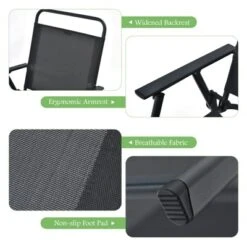 Tangkula 6-Piece Patio Dining Set with Umbrella, Folding Chairs, and Glass Table -Tangkula Shop GUEST de5eee35 f81a 4b89 90c5 5a1e6cb60a3d