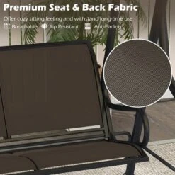 Tangkula 3-Seat Outdoor Swing, Porch Canopy Swing W/ Adjustable Shading Breathable Seat 13 Tangkula 3-Seat Outdoor Swing, Porch Canopy Swing W/ Adjustable Shading Breathable Seat -Tangkula Shop GUEST dedb3fdf 8047 480d 915b 820b633e964d