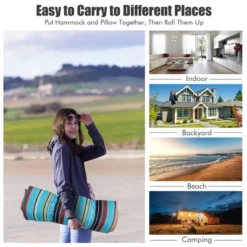 Tangkula 2-Person Hammock with Stand and Quilted Pillow -Tangkula Shop GUEST e000b0d3 1385 4610 9d62 e94177c879b8