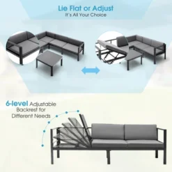 Tangkula 3PCS Patio Furniture Set Aluminum Lounge Adjust Back Recliner Sofa Table Cushion 17 Tangkula 3PCS Patio Furniture Set Aluminum Lounge Adjust Back Recliner Sofa Table Cushion -Tangkula Shop GUEST e3dd743d 8798 4358 9016 794024716b63