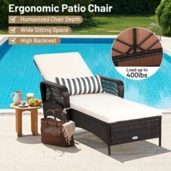 Tangkula 2-Piece Adjustable Rattan Patio Chaise Lounge Set with Cushions 17 Tangkula 2-Piece Adjustable Rattan Patio Chaise Lounge Set with Cushions -Tangkula Shop GUEST e7227ff4 d514 420c aa1f a77c6a49bc3e
