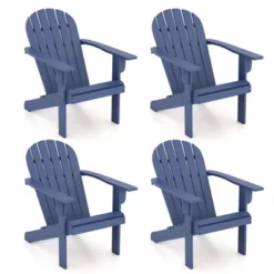 Tangkula 4PCS Patio Adirondack Chair W/ Inclined Seat High Backrest & Wide Armrests 12 Tangkula 4PCS Patio Adirondack Chair W/ Inclined Seat High Backrest & Wide Armrests -Tangkula Shop GUEST e840e217 4d1b 4ec5 b2c0 b152ce999297