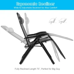 Tangkula Oversized Zero Gravity Lounge Chair with Cup Holder and Adjustable Sunshade 15 Tangkula Oversized Zero Gravity Lounge Chair with Cup Holder and Adjustable Sunshade -Tangkula Shop GUEST ed77634b 30fe 40ab 9940 56d3af9f3b98