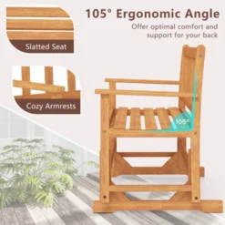 Tangkula 2 Person Patio Glider Bench Solid Acacia Wood Porch Glider Chair W/ Seat 14 Tangkula 2 Person Patio Glider Bench Solid Acacia Wood Porch Glider Chair W/ Seat -Tangkula Shop GUEST eedf780c 472e 4e3a 947c 17c7e15c8ab0