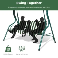 Tangkula 3-Seats Outdoor Glider Hammock With Adjustable Waterproof Canopy Aluminum Frame Patio Swing Chair 17 Tangkula 3-Seats Outdoor Glider Hammock With Adjustable Waterproof Canopy Aluminum Frame Patio Swing Chair -Tangkula Shop GUEST f7b887f2 3799 4075 b5a9 d0b14872488b