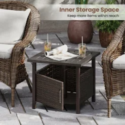 Tangkula Outdoor Side Table W/ 1.93"Umbrella Hole Patio Umbrella Stand W/ 2 Sand Bags 12 Tangkula Outdoor Side Table W/ 1.93"Umbrella Hole Patio Umbrella Stand W/ 2 Sand Bags -Tangkula Shop GUEST f9b577b3 ce85 462f 8804 a616bfdee7eb