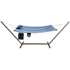 Tangkula 12Ft Hammock with Heavy-Duty Steel Stand and Quilted Mat 13 Tangkula 12Ft Hammock with Heavy-Duty Steel Stand and Quilted Mat -Tangkula Shop GUEST fa34888d ca21 4e37 b89d c142757b2388