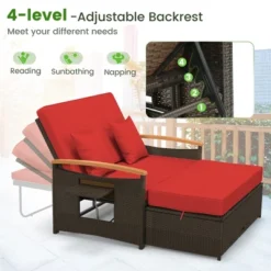 Tangkula Patio Rattan Daybed Set W/ Cushioned Loveseat & Storage Ottoman 14 Tangkula Patio Rattan Daybed Set W/ Cushioned Loveseat & Storage Ottoman -Tangkula Shop GUEST fab97ca2 324d 40d2 8d99 8c2d84b7aa99