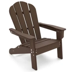 Tangkula 2-Piece Kids Adirondack Chair Set - All-Weather HDPE Outdoor Seating -Tangkula Shop GUEST fbf81a4b 006c 455c b84f e4d94a4d594d
