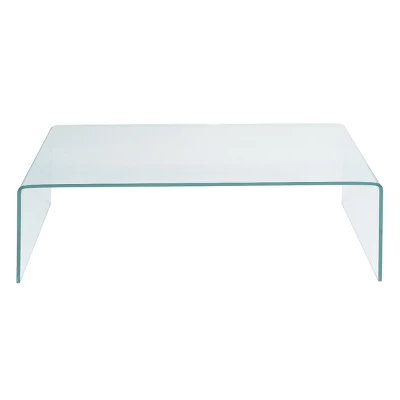 Tangkula Tempered Glass Coffee Table Accent Cocktail Side Table Living Room Furniture 7 Tangkula Tempered Glass Coffee Table Accent Cocktail Side Table Living Room Furniture - Image 7