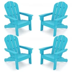 Tangkula 4PCS Kid's Adirondack Chair All-Weather HDPE Toddler Lawn Chair W/ Ergonomic Design 24 Tangkula 4PCS Kid's Adirondack Chair All-Weather HDPE Toddler Lawn Chair W/ Ergonomic Design -Tangkula Shop GUEST fd7447d6 310e 4bcb 82e3 51dc78d99d43