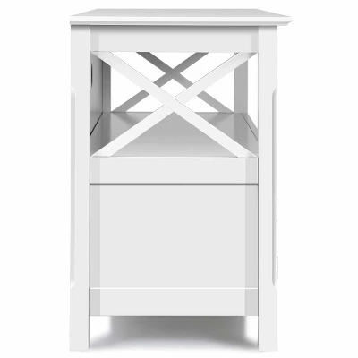 Tangkula TV Free Standing Wooden Cabinet Console Media Organizer Home Furniture 4 Tangkula TV Free Standing Wooden Cabinet Console Media Organizer Home Furniture - Image 4