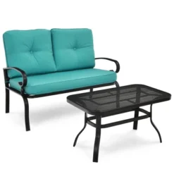 Tangkula 2-Piece Patio Conversation Set: Outdoor Loveseat and Coffee Table 14 Tangkula 2-Piece Patio Conversation Set: Outdoor Loveseat and Coffee Table -Tangkula Shop GUEST ffcc217a 27f6 4ec4 862d 19a431b8014f